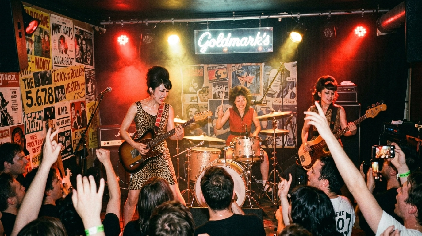 THE 5.6.7.8's live in Stuttgart: Termine und Tickets für Goldmark's