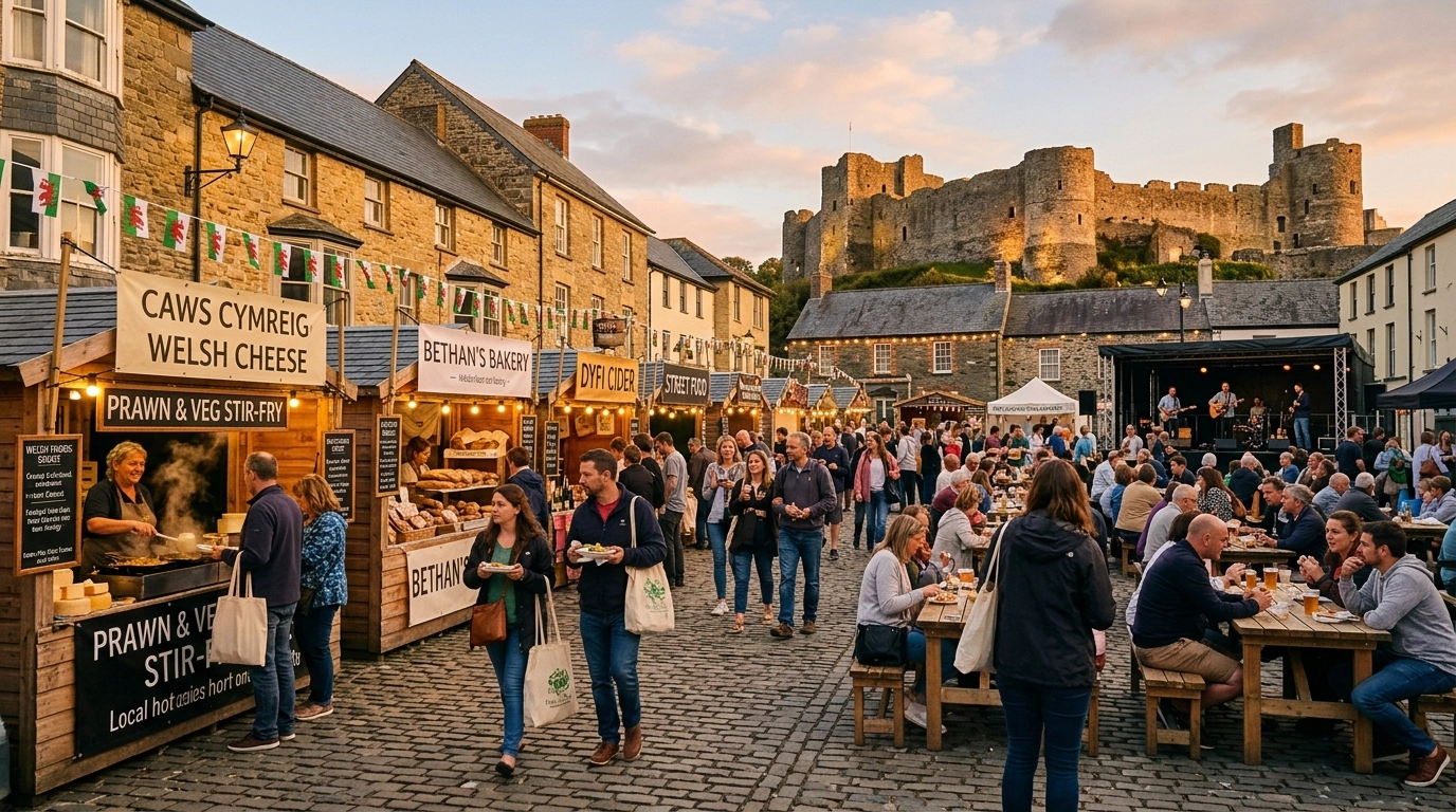 Abergavenny Food Festival 2026: Walisisches Genussfest