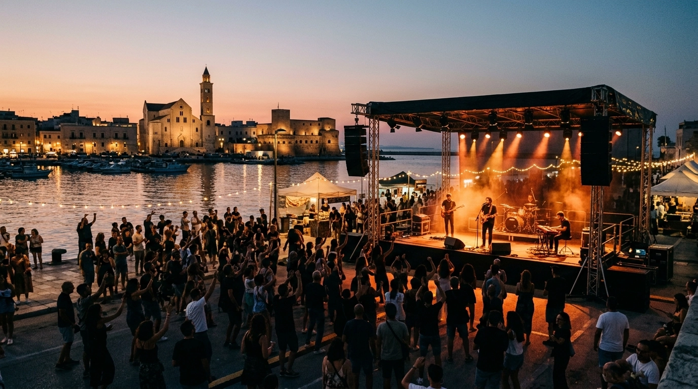 L'Acqua in Testa 2027 – Hip-Hop, Rock & Indie Festival am Meer in Bari