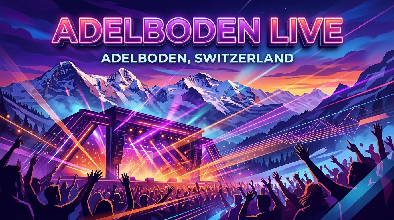 Adelboden Live 2027: Bergkonzerte in den Schweizer Alpen