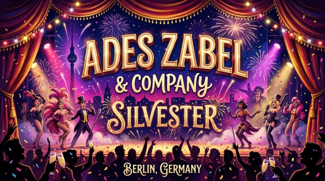 Ades Zabel & Company Silvester 2026: Mit Edith ins neue Jahr im BKA Theater Berlin