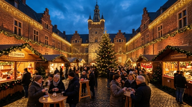 Advent an der Burg Dinslaken 2026 – Weihnachtsmarkt Burginnenhof
