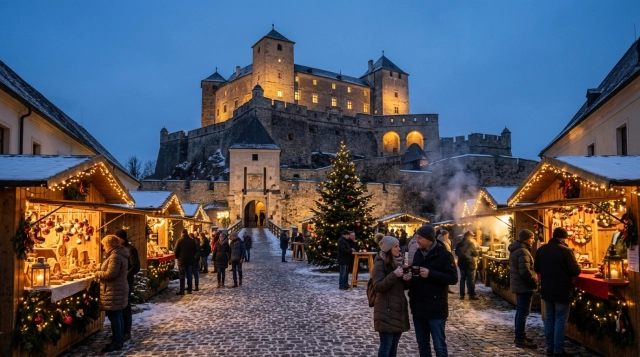 Adventmarkt Burg Forchtenstein 2026: Weihnachtszauber im Burgenland