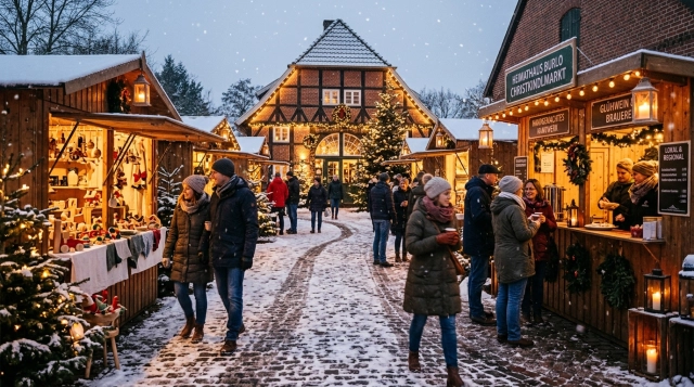 Advents- und Weihnachtsmarkt Borken-Burlo 2026 – Traditioneller Weihnachtsmarkt in Borken mit lokalen Produkten