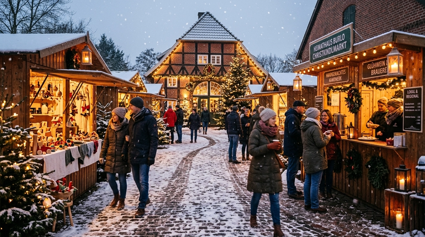 Advents- und Weihnachtsmarkt Borken-Burlo 2026 – Traditional Christmas Market in Borken with Local Producers