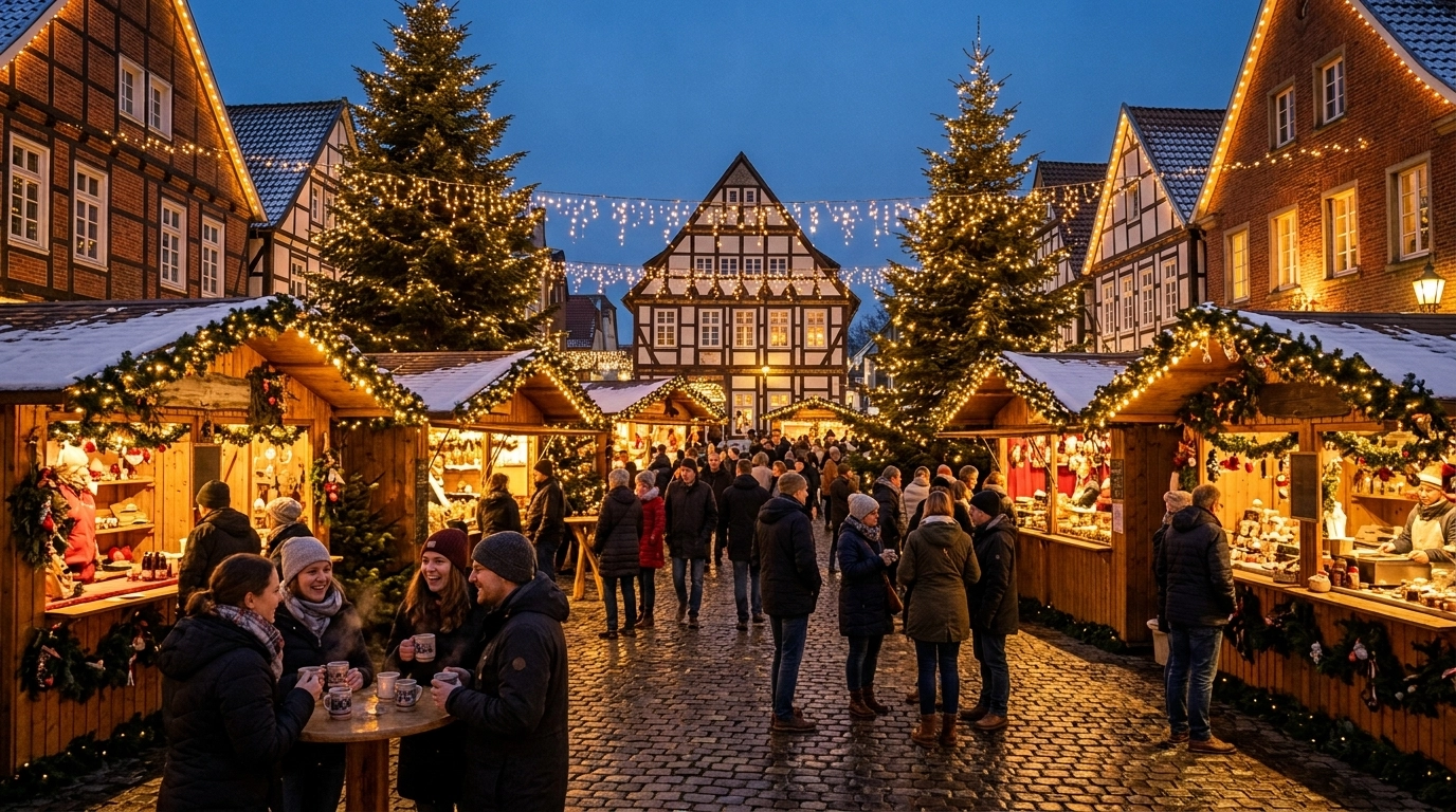 Adventskraemchen Rheda 2026 – Weihnachtsmarkt Doktorplatz