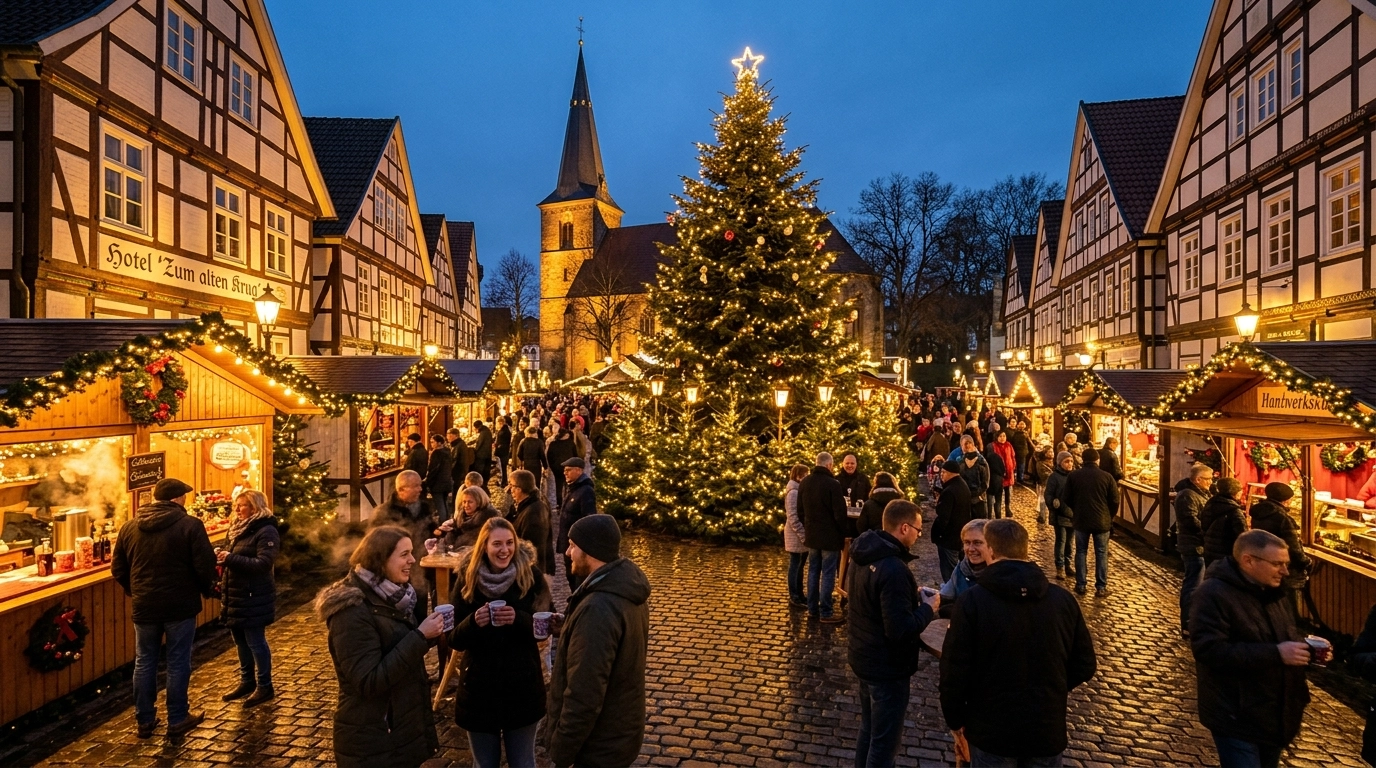 Adventszauber Borgholzhausen 2026 – Weihnachtsmarkt Innenstadt