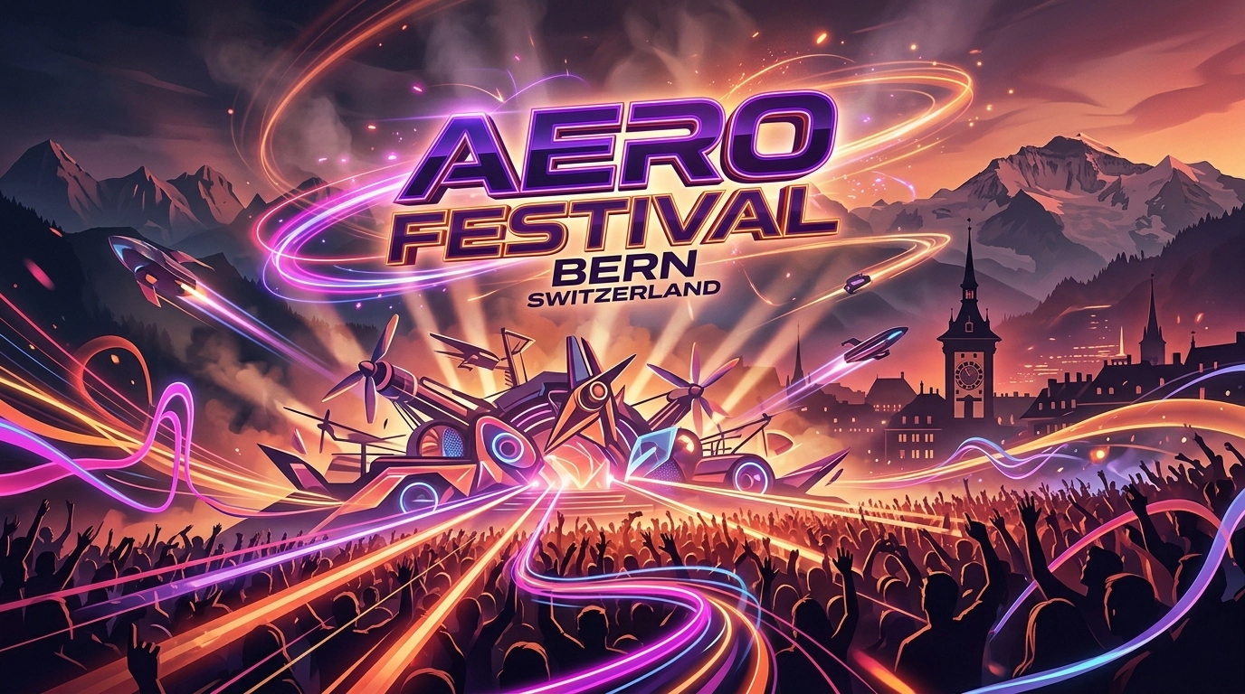 Aero Festival Bern 2027: Electronic Openair am Flughafen