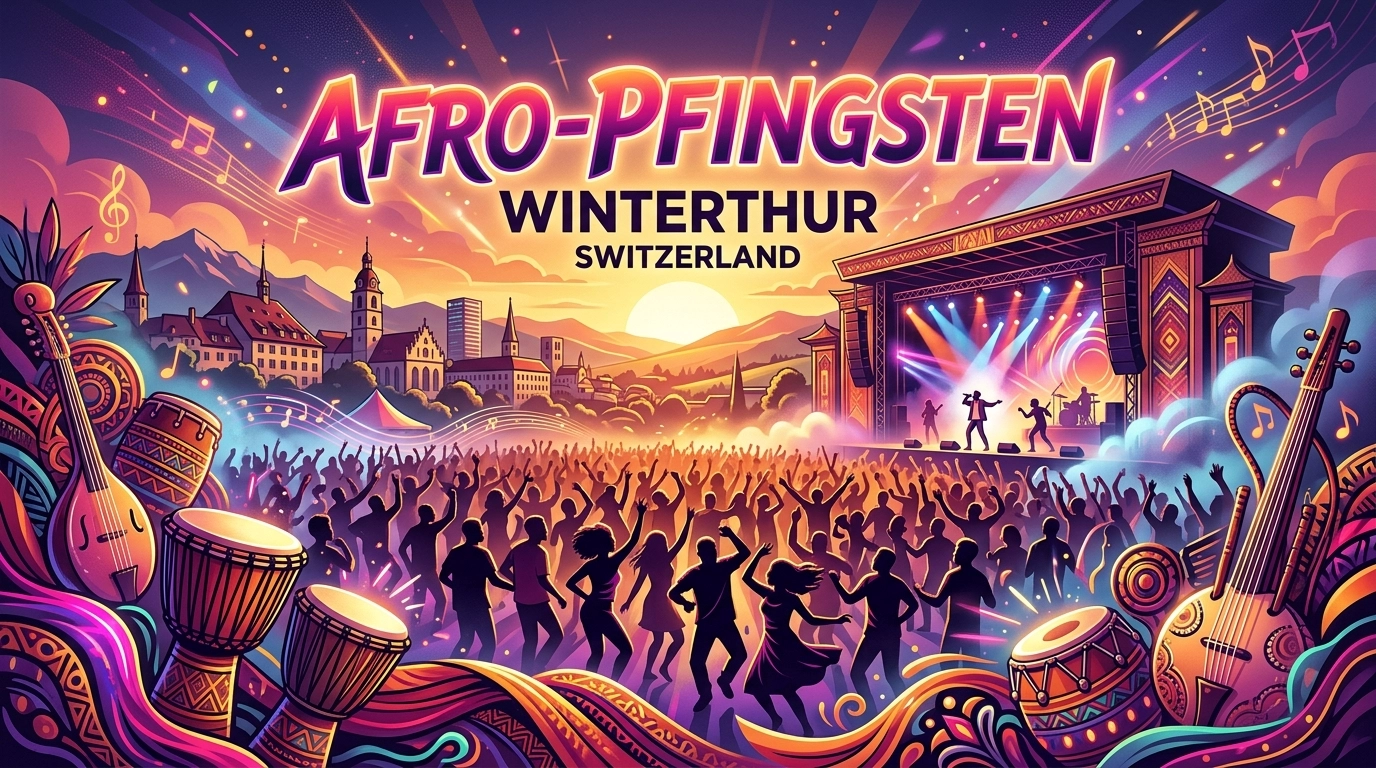 Afro-Pfingsten 2027 in Winterthur (Schweiz) – Weltmusik, Reggae & Afro-Kulturen