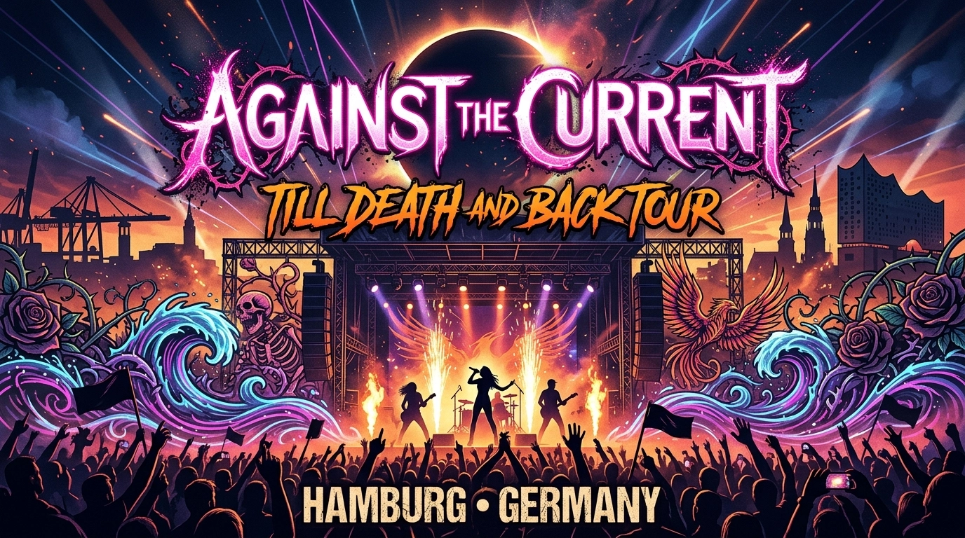 Against The Current 2026 – Till Death and Back Tour in Hamburg