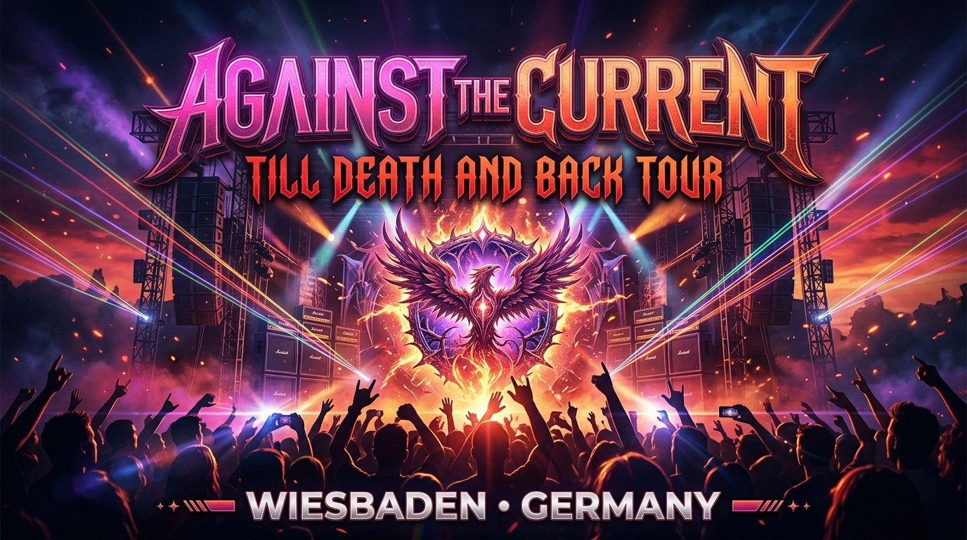 Against The Current – Till Death and Back Tour 2026 in Wiesbaden