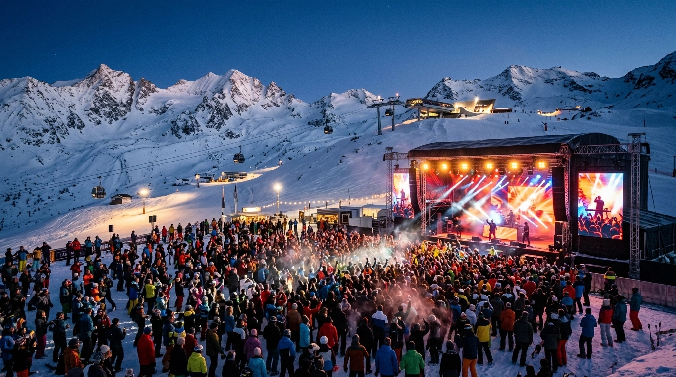 Alps Festival in Sölden (Österreich) 2027: Termine, Tickets und Ski-Party