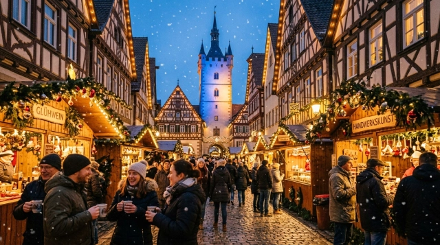 Altdeutscher Weihnachtsmarkt Bad Wimpfen 2026 – Termine, Highlights & Tipps
