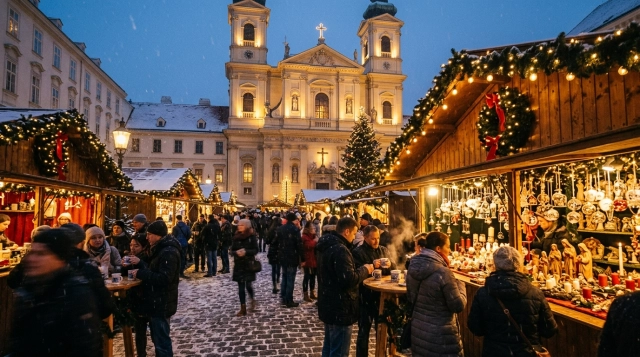 Altwiener Christkindlmarkt Freyung 2026 – Traditioneller Adventzauber in Wien