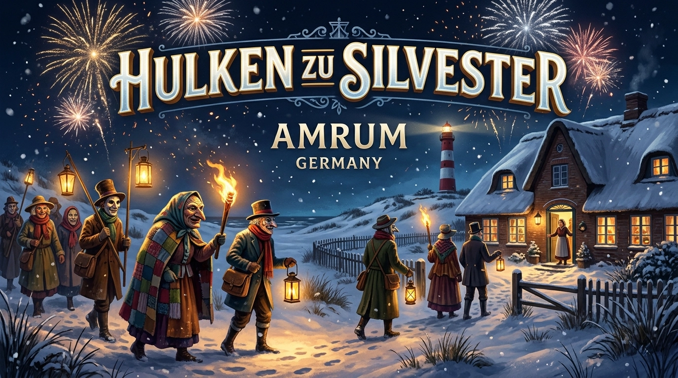 Amrum Silvester 2026/2027: Partys, Disco, Bars und Hulken