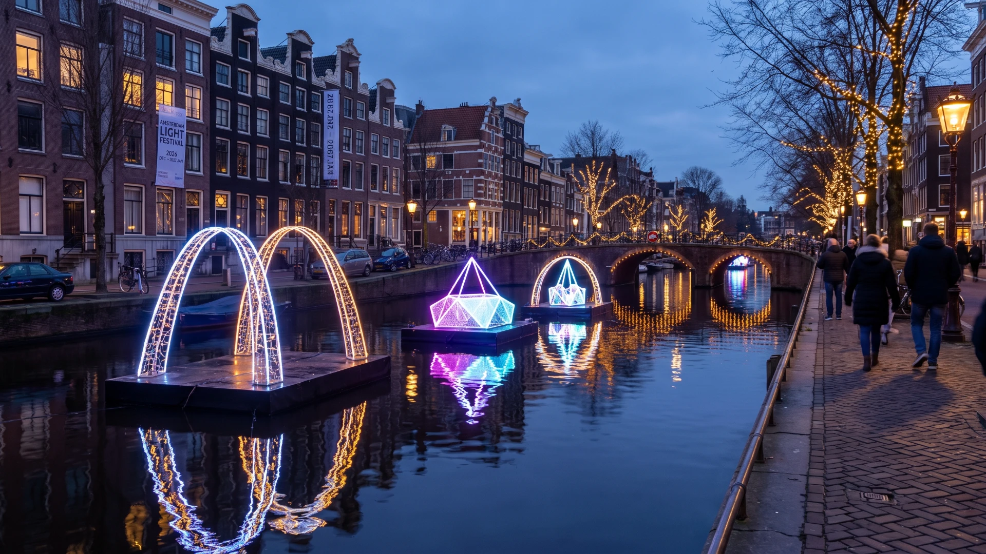Amsterdam Light Festival 2026/2027 – Lichtkunst auf den Grachten