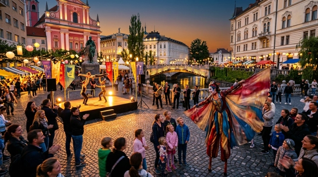 Ana Desetnica 2027: International Street Theatre Festival in Ljubljana