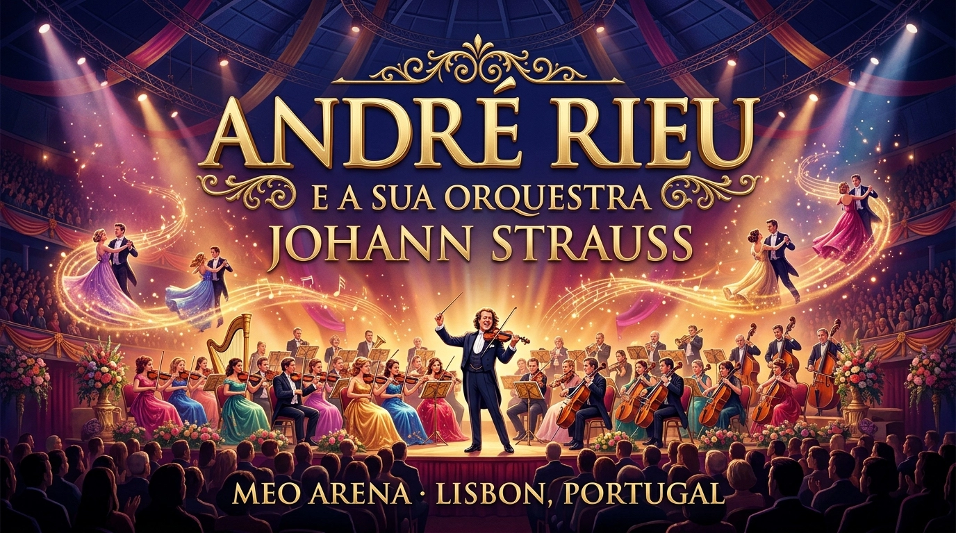 André Rieu 2026 in Lissabon – Johann Strauss Orchestra in der MEO Arena