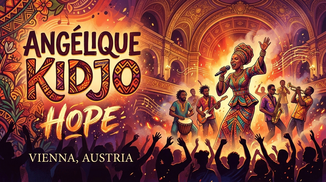 Angélique Kidjo Hope 2026: Weltmusik Konzert im Wiener Konzerthaus