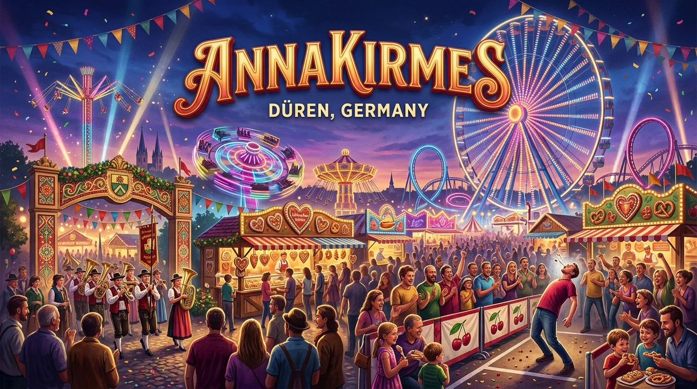 Annakirmes 2027 – Volksfest und Kirmes in Düren