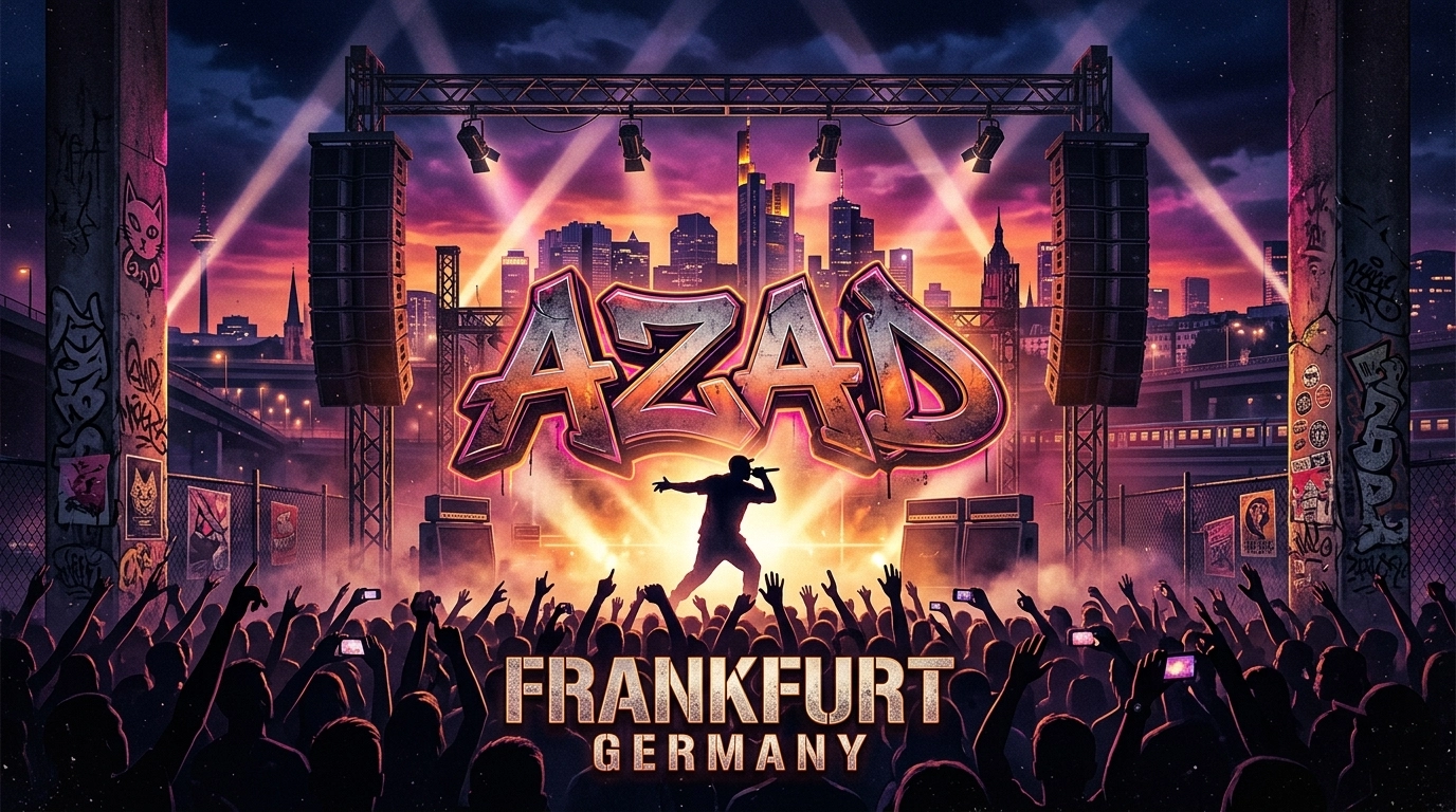 AZAD Der Bozz 3 Frankfurt Exclusive Show 2026 in der Batschkapp
