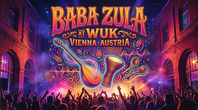 Baba Zula 2026: Psychedelisches Jubiläumskonzert im WUK Wien