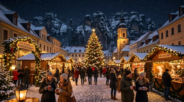 Bad Schandauer Weihnachtsmärkte 2026 – Winterlicher Zauber in der Sächsischen Schweiz