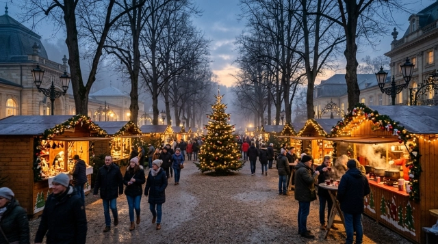 Baden FAIRzaubert 2026: Weihnachtsmarkt im Kurpark Baden bei Wien