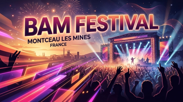 BAM Festival Montceau-les-Mines 2027: Musikfestival in Frankreich