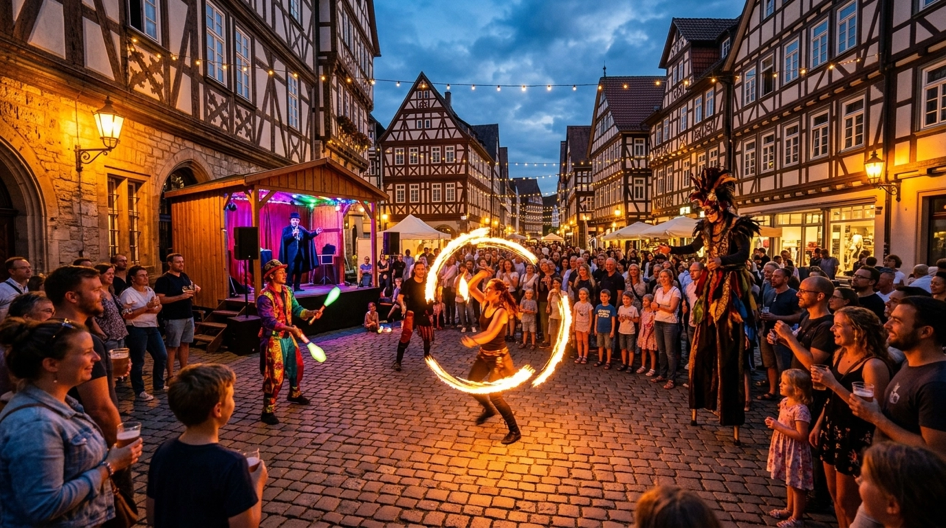 Bamberg zaubert 2027: Internationales Straßenkunstfestival in der Altstadt