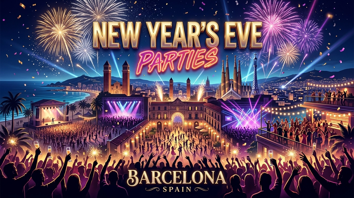 Silvester in Barcelona 2026/2027 – Clubs, Partys & Programme