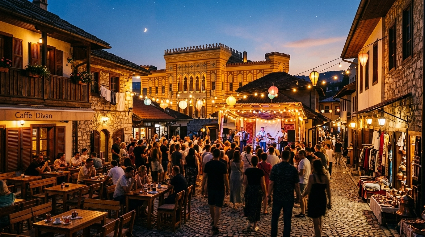Baščaršija Nights 2027: Kulturfestival in Sarajevo