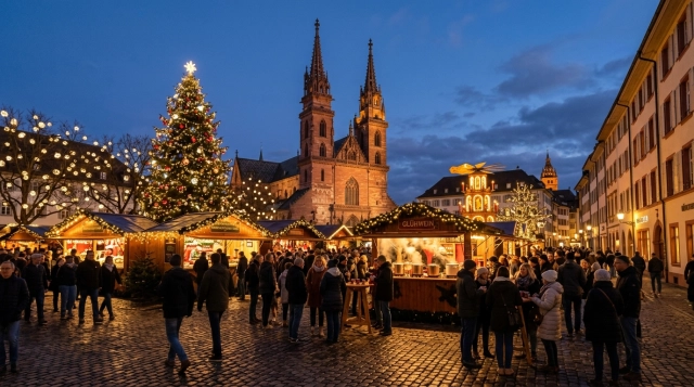 Basler Weihnachtsmarkt 2026 – Vier Märkte in der Altstadt