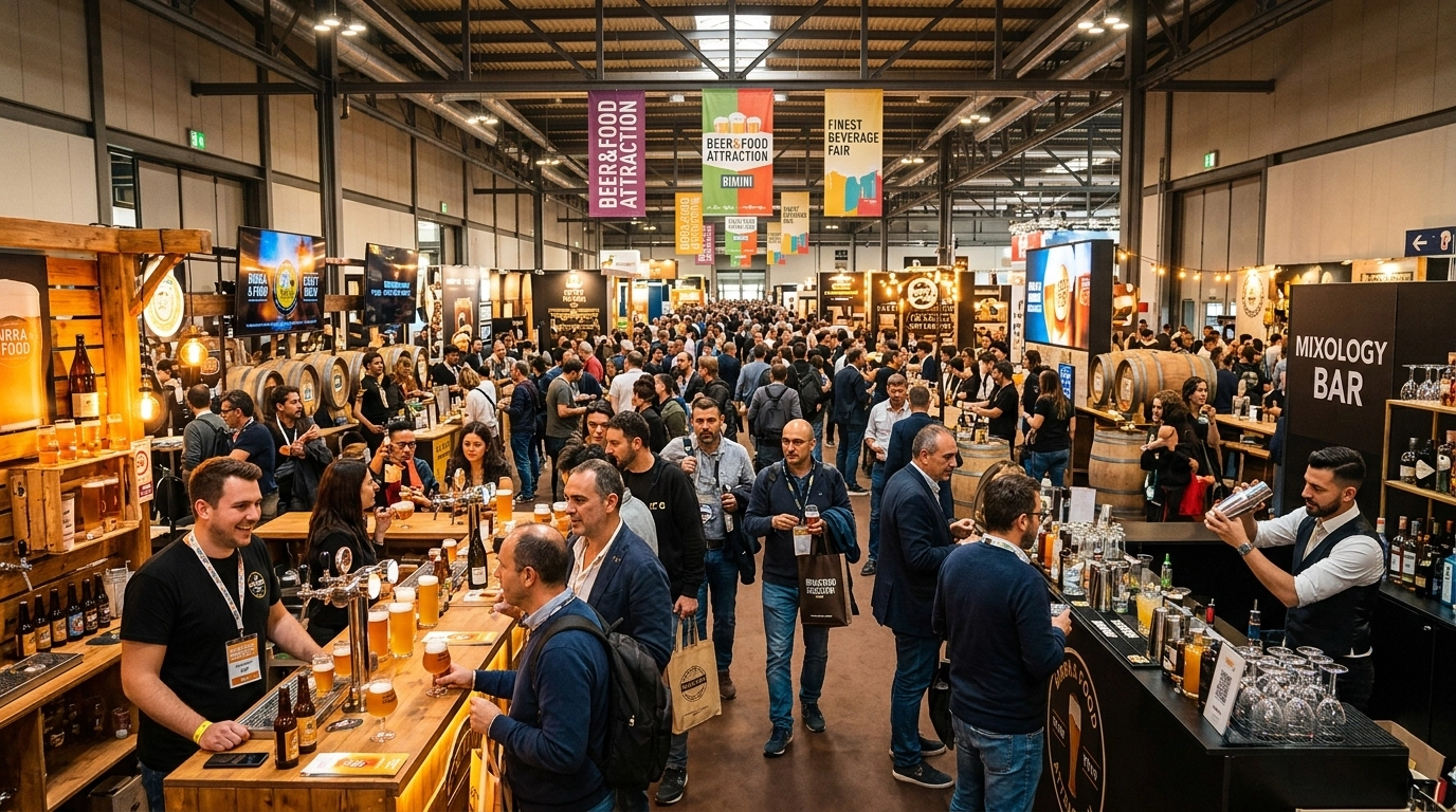 Beer&Food Attraction 2027 – Craft-Bier & Beverage Messe in Rimini