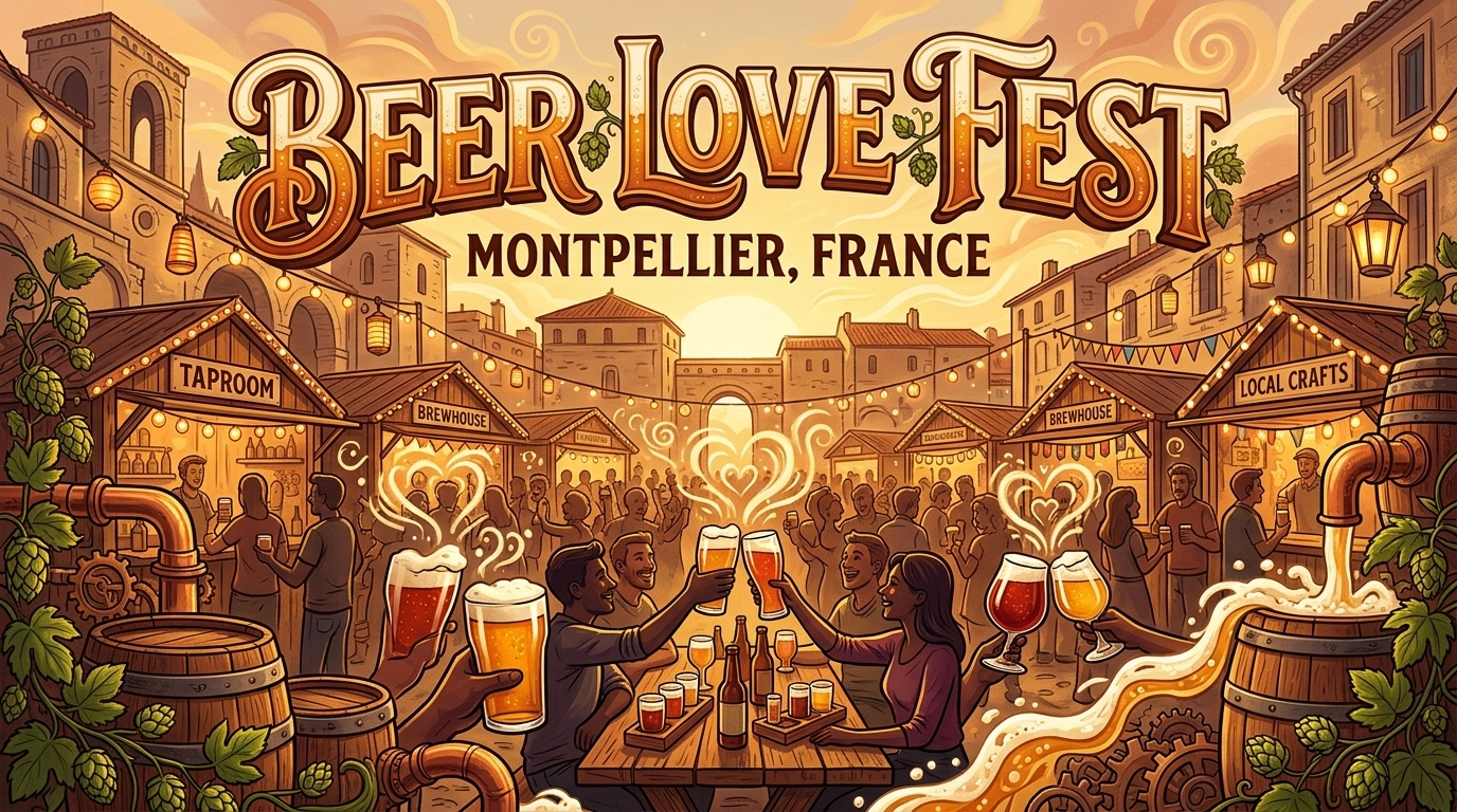 Beer Love Fest Montpellier 2027: Craft Bier Festival in Frankreich