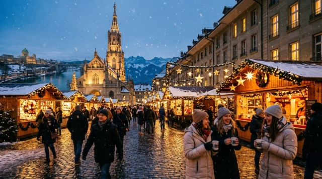 Berner Weihnachtsmärkte 2026 – Sternenmarkt, Münsterplatz & Waisenhausplatz