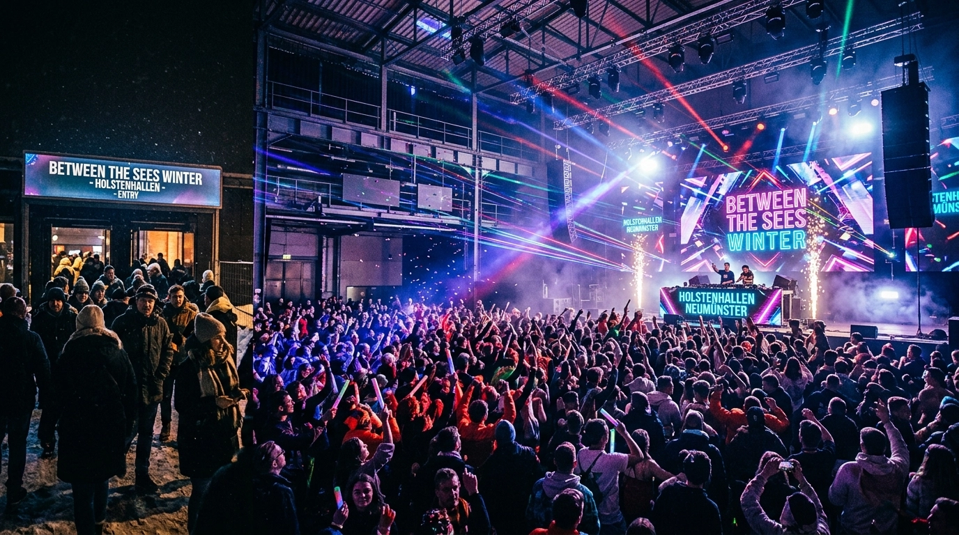 Between The Seas Winter 2027 in Neumünster – Indoor EDM Festival