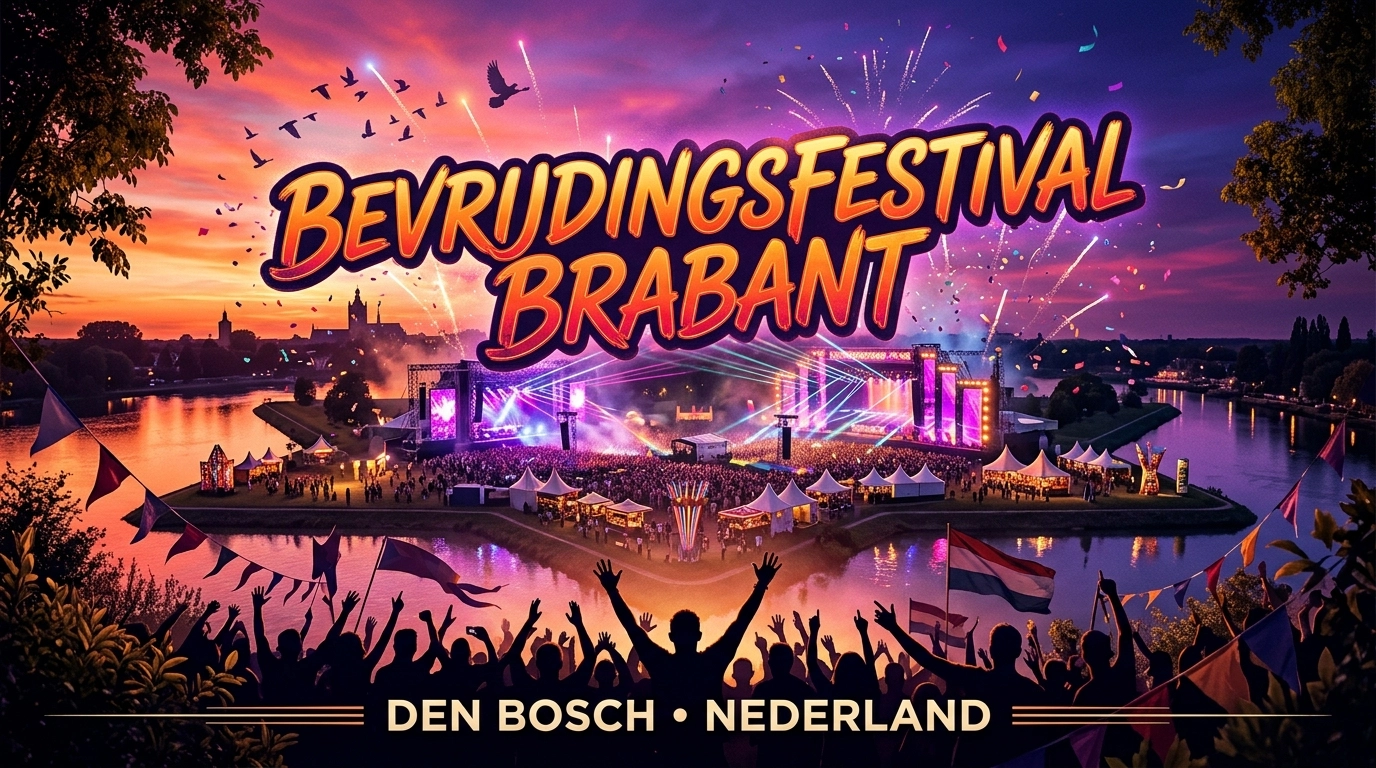 Bevrijdingsfestival Brabant 2027 – Gratis Freiheitstag in ’s-Hertogenbosch