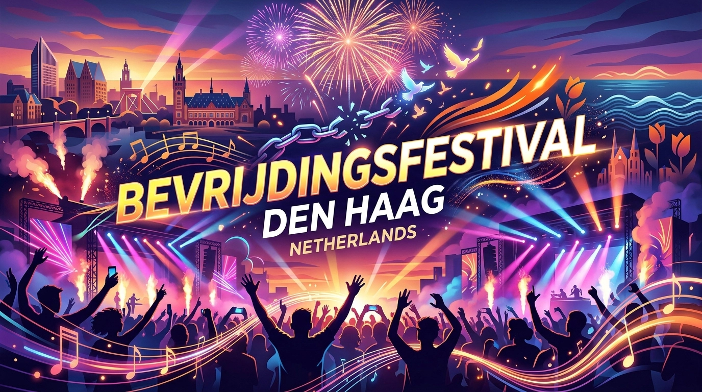 Bevrijdingsfestival Den Haag 2027 – Kostenloses Befreiungsfestival in Den Haag