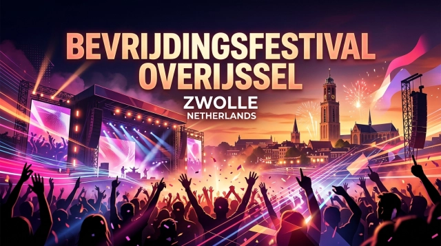 Bevrijdingsfestival Overijssel 2027 – Liberation Day Festival in Zwolle