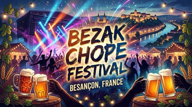 Bezak Chope Festival Besançon 2027 – Bierfestival mit Live-Musik