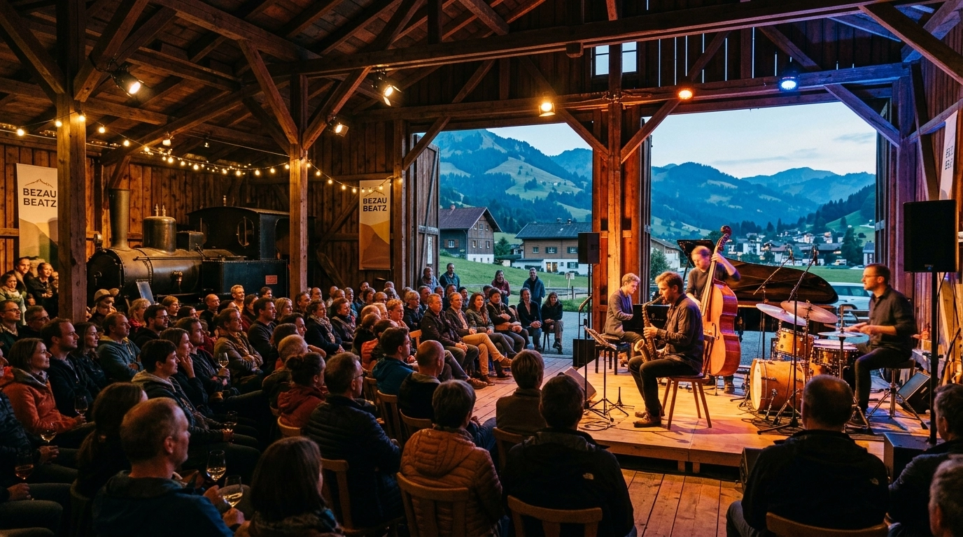 Bezau Beatz 2027 in Bezau (Bregenzerwald, Österreich) – Jazz, Impro & Creative Music Festival