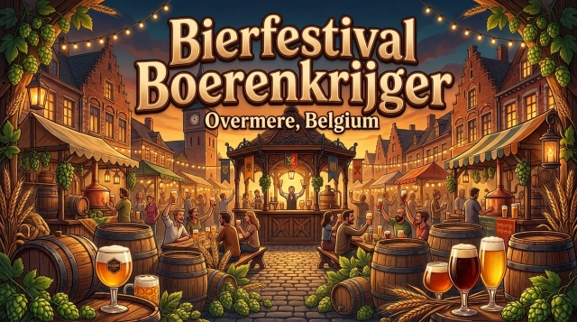Bierfestival Boerenkrijger in Overmere (Belgien) 2026: Termine, Tickets & Brauereien