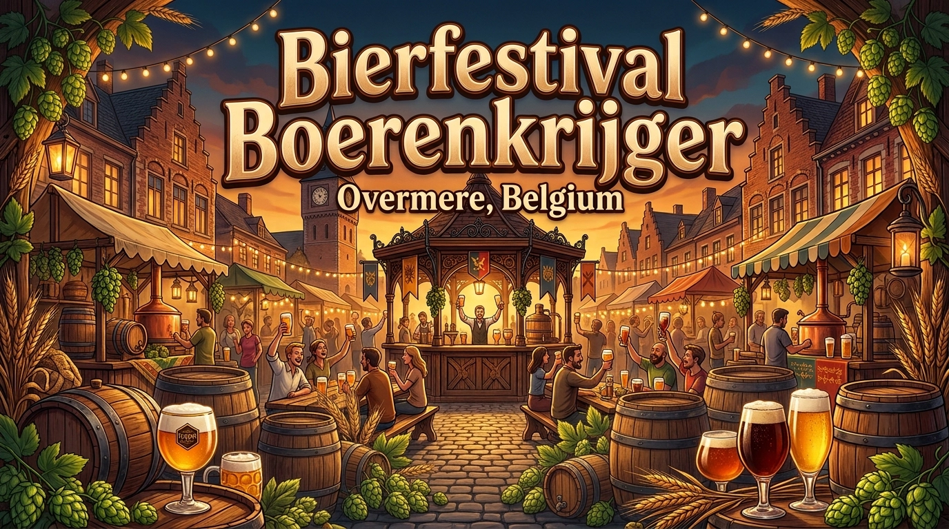 Bierfestival Boerenkrijger in Overmere (Belgien) 2026: Termine, Tickets & Brauereien