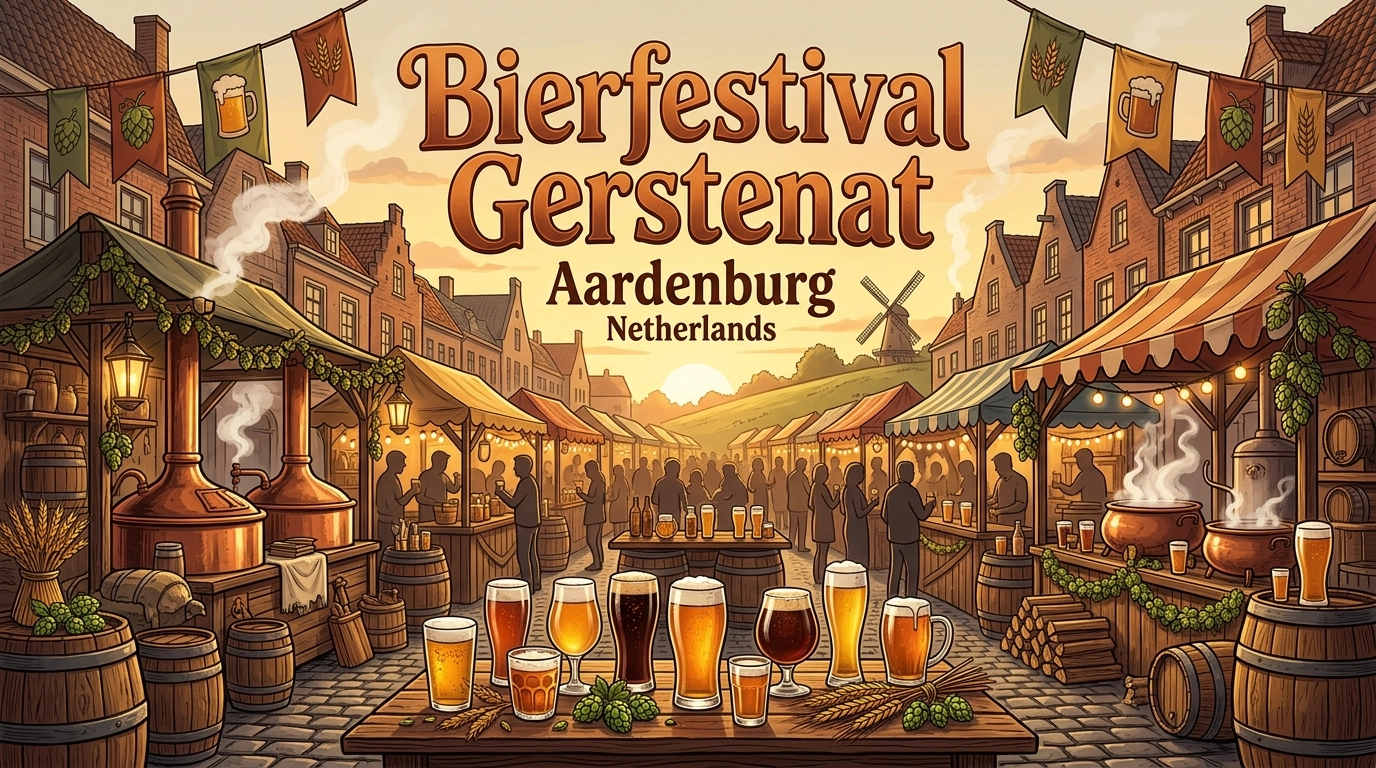 Bierfestival Gerstenat in Aardenburg (Niederlande) 2026: Termine, Tickets & Craft Beer