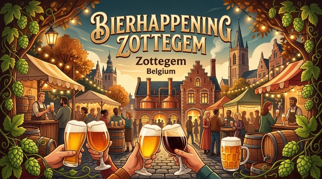Bierhappening Zottegem in Zottegem (Belgien) 2026: Termine, Tickets & Biere