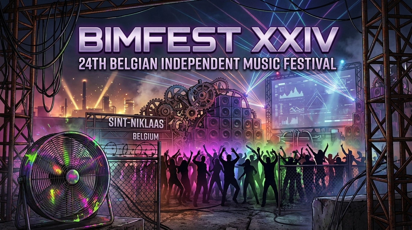 BIMFest 2026 in Sint-Niklaas (Belgien) – EBM, Wave & Gothic Festival