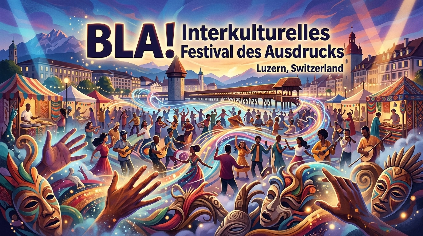 BLA! Festival Luzern 2027: Interkulturelles Festival des Ausdrucks
