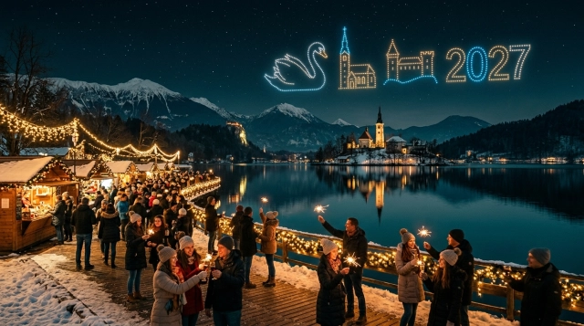 Silvester in Bled (Slowenien) 2026/2027: Feiern & Programm am See