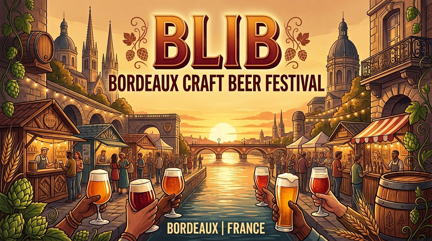 BLIB Bordeaux 2027: Craft Bier Festival in der Stadt